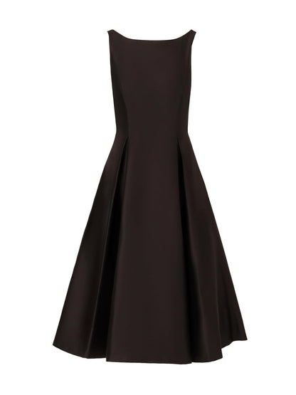 Adrianna Papell - Vestido de Fiesta sin Mangas de Longitud Media con Espalda en V para Mujer