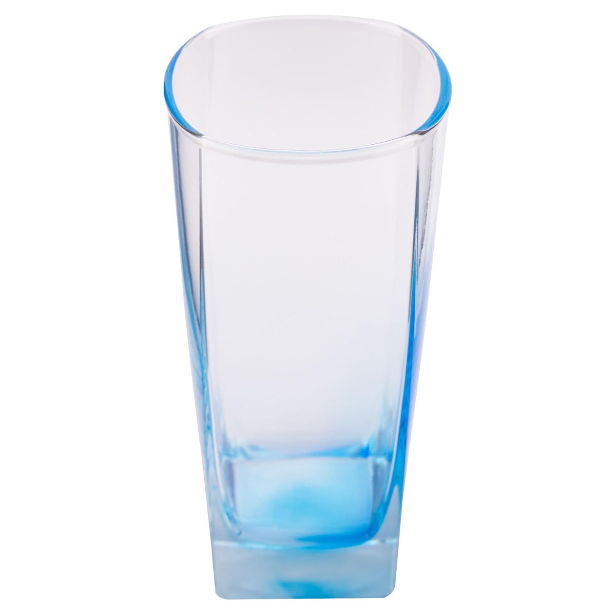 Luminarc 307-6106 Juego de 6 Vasos Largos, Estilo Atemporal con Acabado Azul, Colección Stearling, Elaborados de Vidrio Resistente, Para Agua y Todo Tipo de Bebidas, Capacidad 330 ml