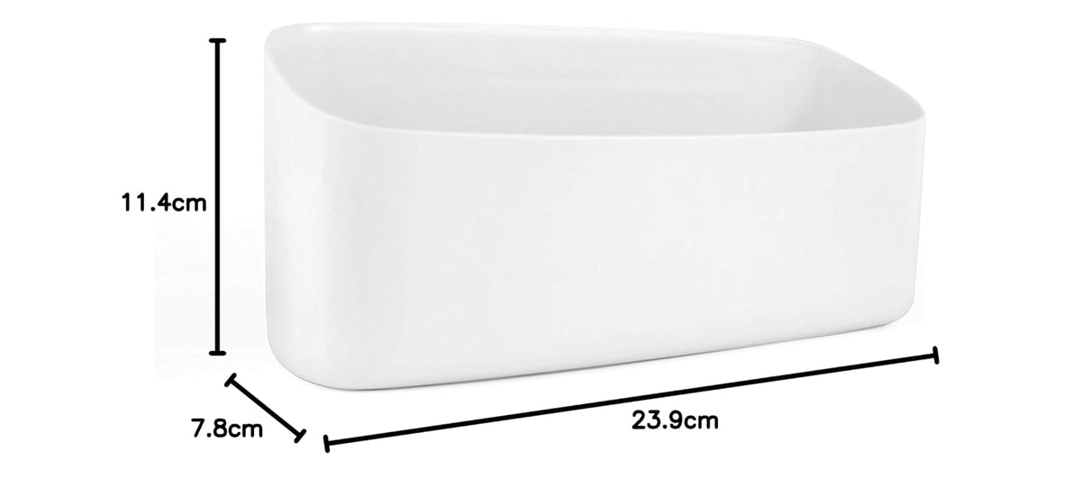 Honey-Can-Do Stumpy - Blanco PER004 Blanco 5 Libras