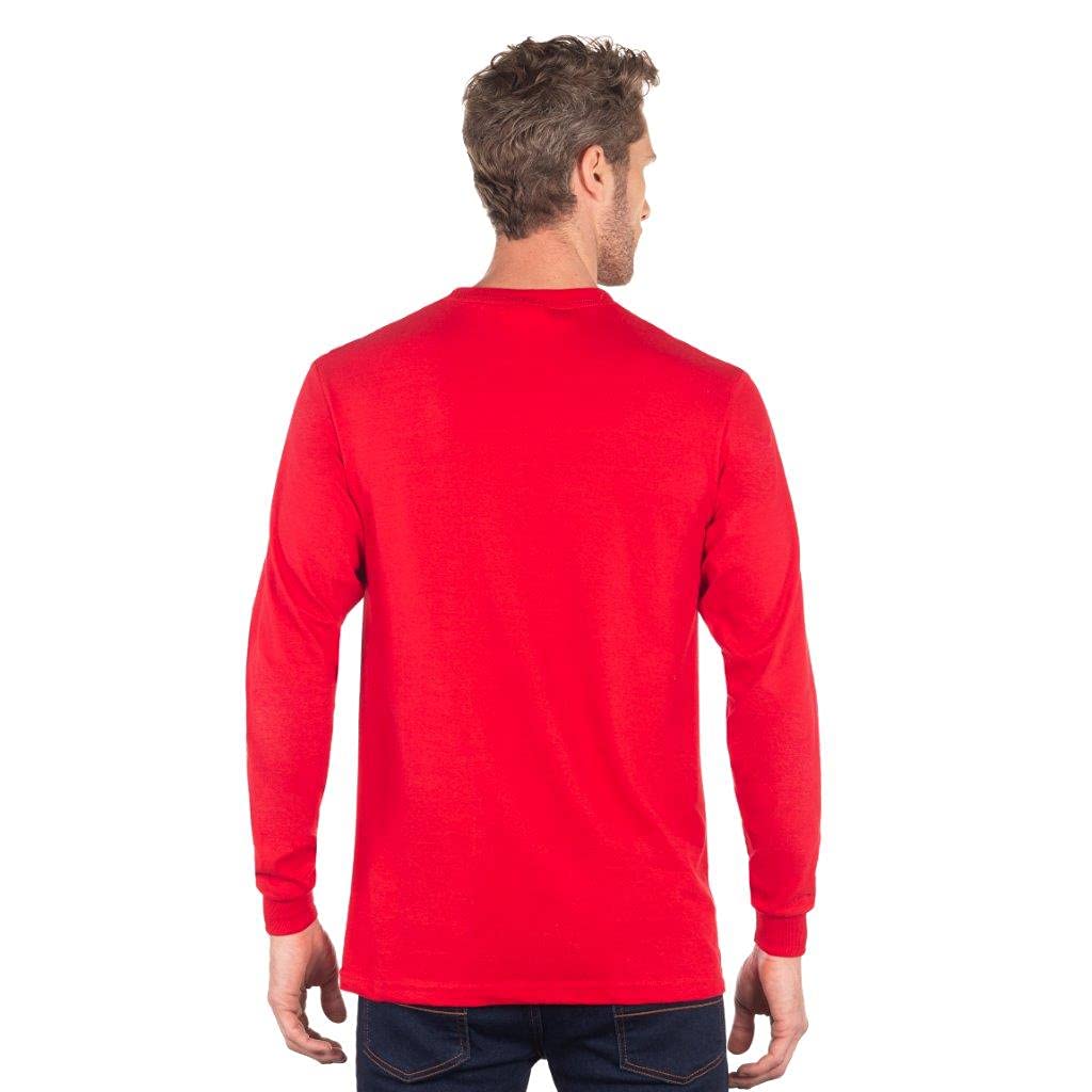 Optima Playera Cuello Redondo Manga Larga para Hombre