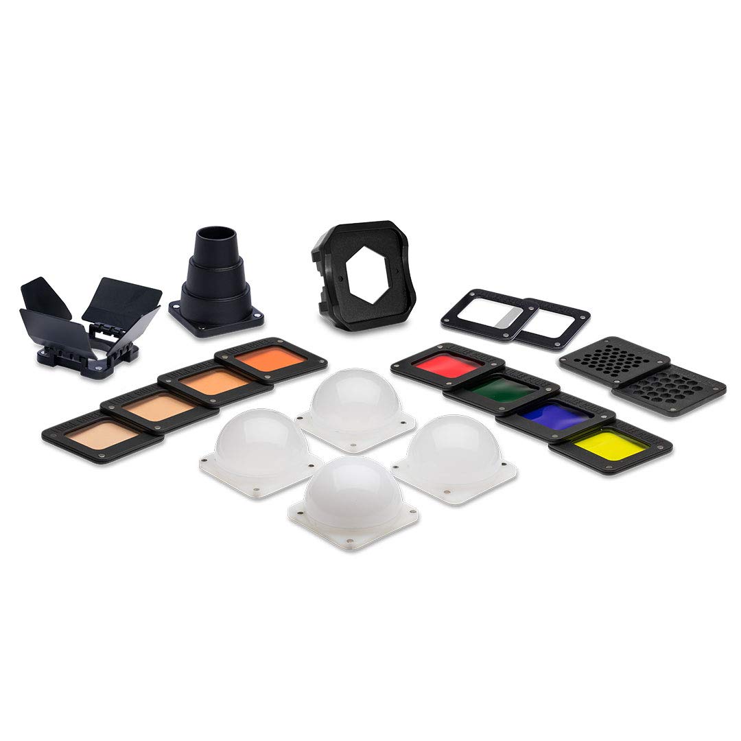 Lume Cube LC-MFMPAIR Paquete Maestro de modificación (con geles y difusores)
