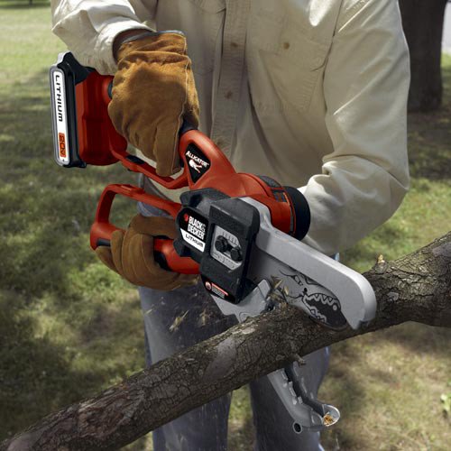 BLACK+DECKER LLP120B Bare Max Lithium Ion Alligator Lopper Saw, 20-Volt | 6" Barra, Corte Hasta 4", Sin Batería