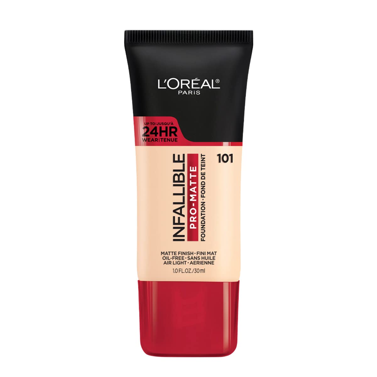L'Oréal Paris Infallible 24H Pro-Matte Base de Maquillaje Líquida 30 ml - Marfil clásico