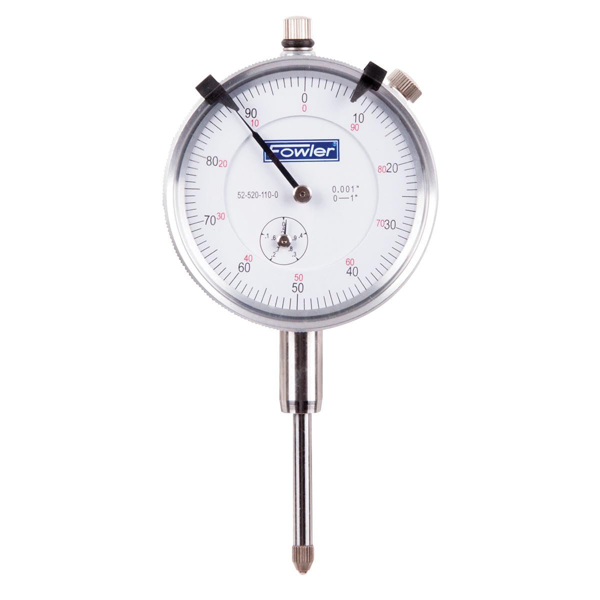 Fowler Indicador de Esfera 52-520-110-0, Rango 0-1 Pulgada