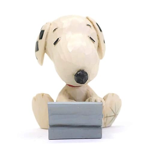 Enesco Jim Shore Peanuts Snoopy Figura en Miniatura, 7.6 cm, Multicolor