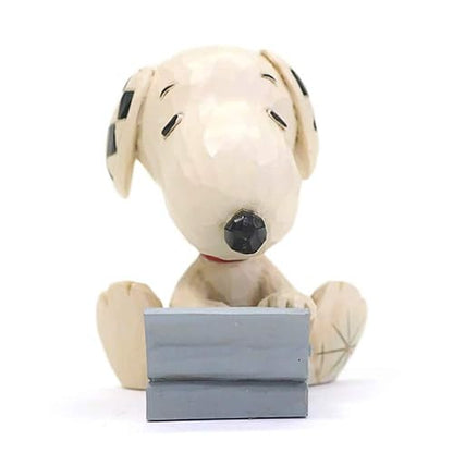 Enesco Jim Shore Peanuts Snoopy Figura en Miniatura, 7.6 cm, Multicolor