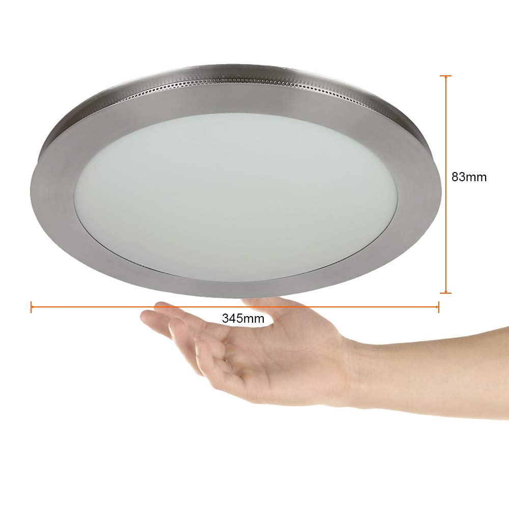 Tecnolite Lampara sobreponer techo 17W E27 120PTL5030MVS
