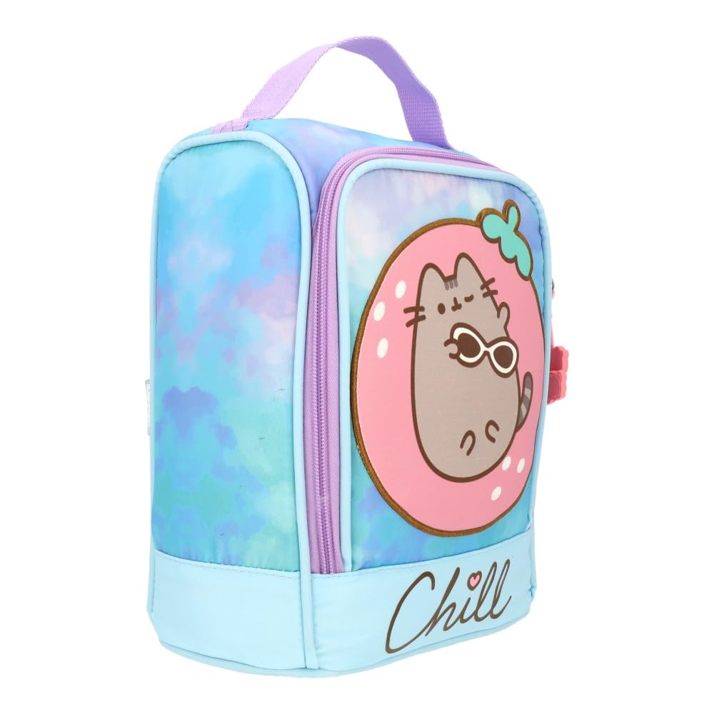 Pusheen Lonchera Térmica Keepack Escolar, Bolsa de Almuerzo Resistente y Práctica para Niñas y Mujeres