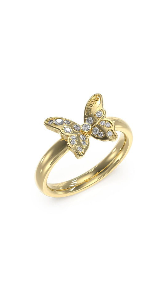 Guess Jewellery Guess JUBR04109JWYG54 Anillo, Mujer, Dorado