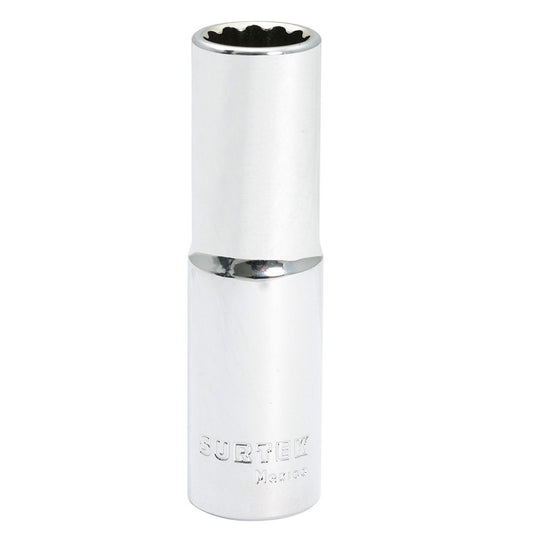 Surtek F5816L Dado 1/2" Largo, 12 Puntas, 1/2"