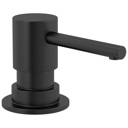 DELTA FAUCET RP100734BL Trinsic - Dispensador de jabón de Metal, Color Negro