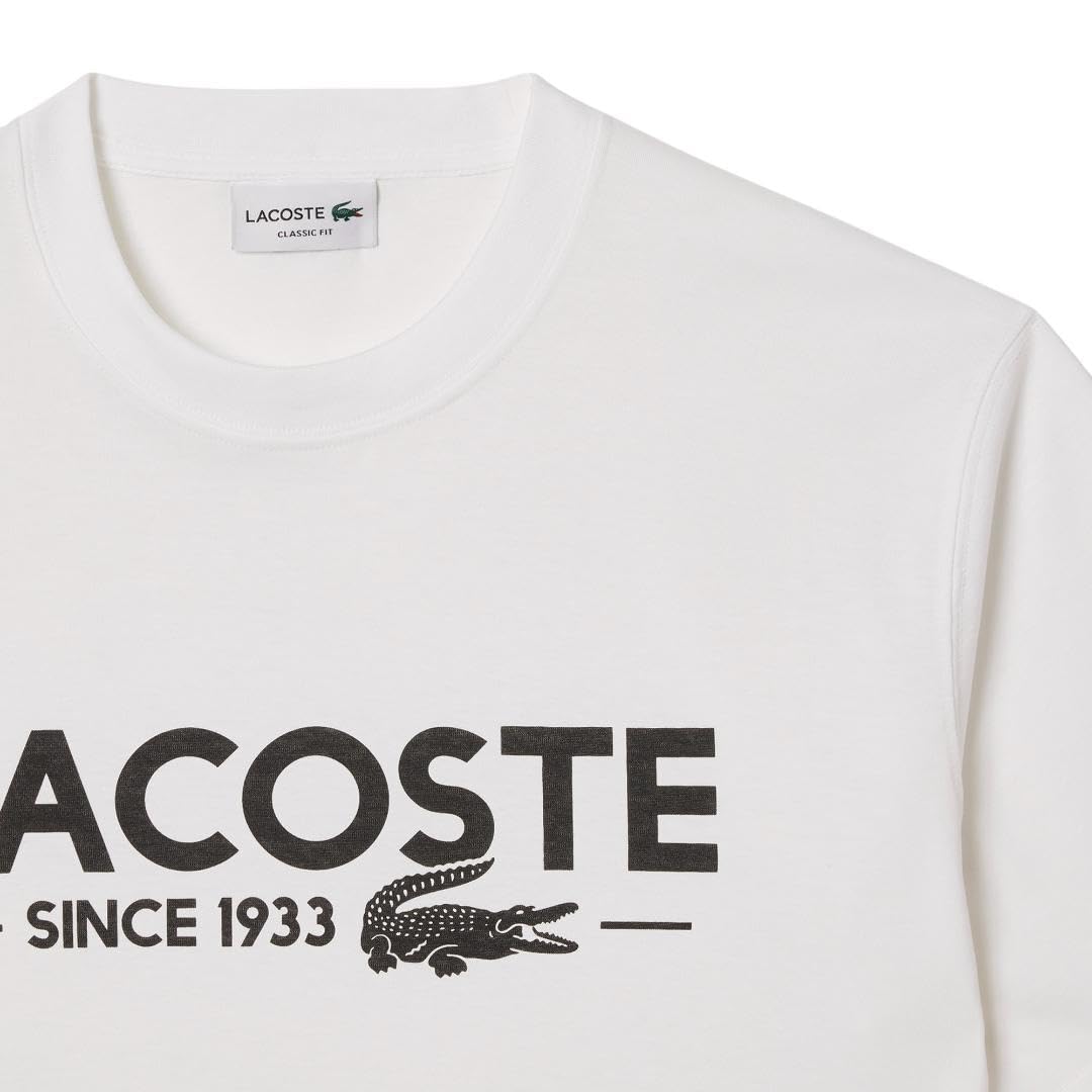 Lacoste - Playera de algodón de Ajuste clásico para Hombre