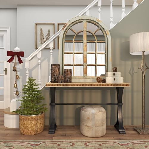 Deco 79 - Campanas Decorativas de Vaca de Metal Hechas a Mano con 4 Campanas en Yute para Colgar, 4 x 3 x 29 Pulgadas, Dorado