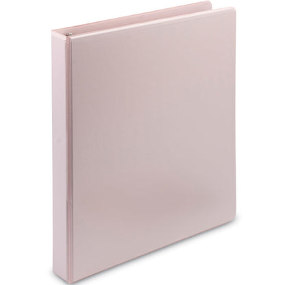 Samsill Carpeta con Anillos en D a Base de Plantas, 0.5 pulg - Rosa - 1.3 cm - Solo
