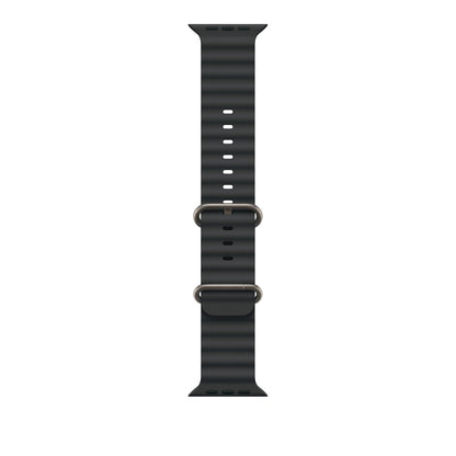Apple Watch Band Correa Ocean para Deportes Acuáticos - Unitalla para muñecas de 130 a 200 mm - Negro - Negro