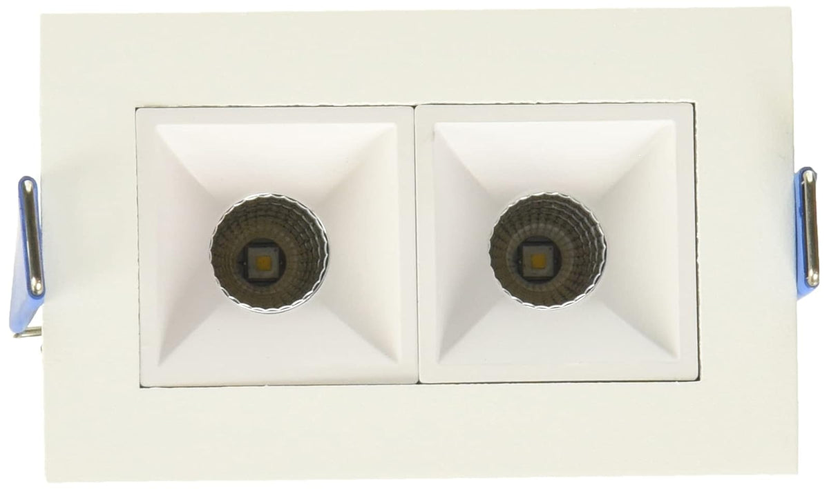 Tecnolite Lámpara LED de Techo Empotrado, Tecnolite 6 W, Luz Cálida Suave 3 000 k, Color Blanco, 100-240 Volts, Downlight LED, 235 lm