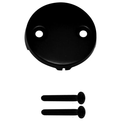 WestBrass Tip-Toe Sch. 40 - Residuos de baño con codo de dos agujeros, color negro mate, D4931-62