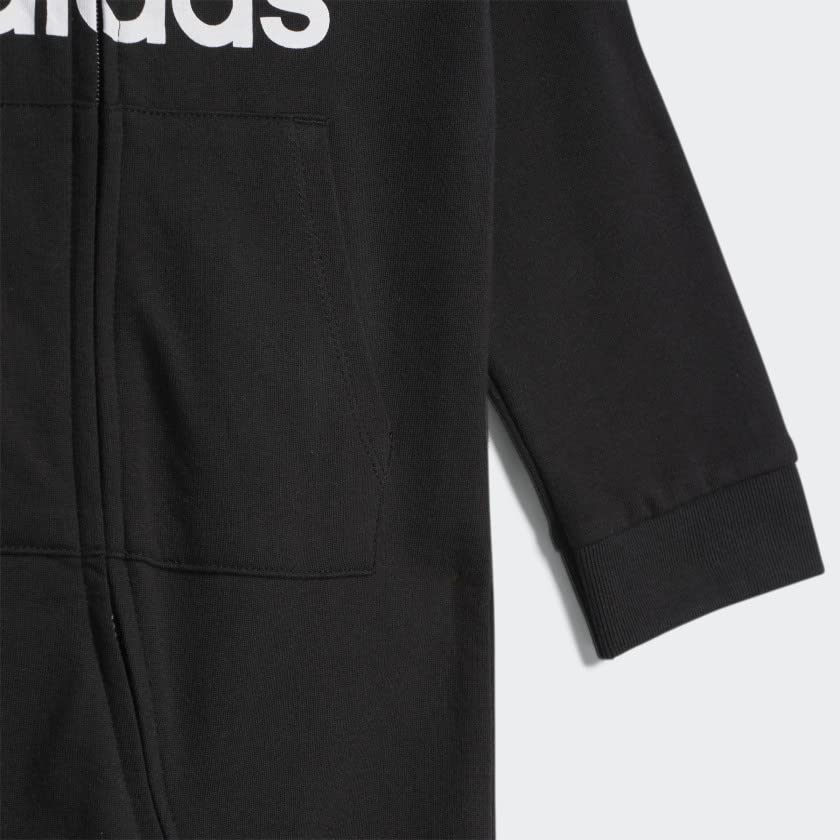 adidas Long Sleeve Zip Front Adidas Hooded Coveralls Durmientes para bebés y niños pequeños bebés niños