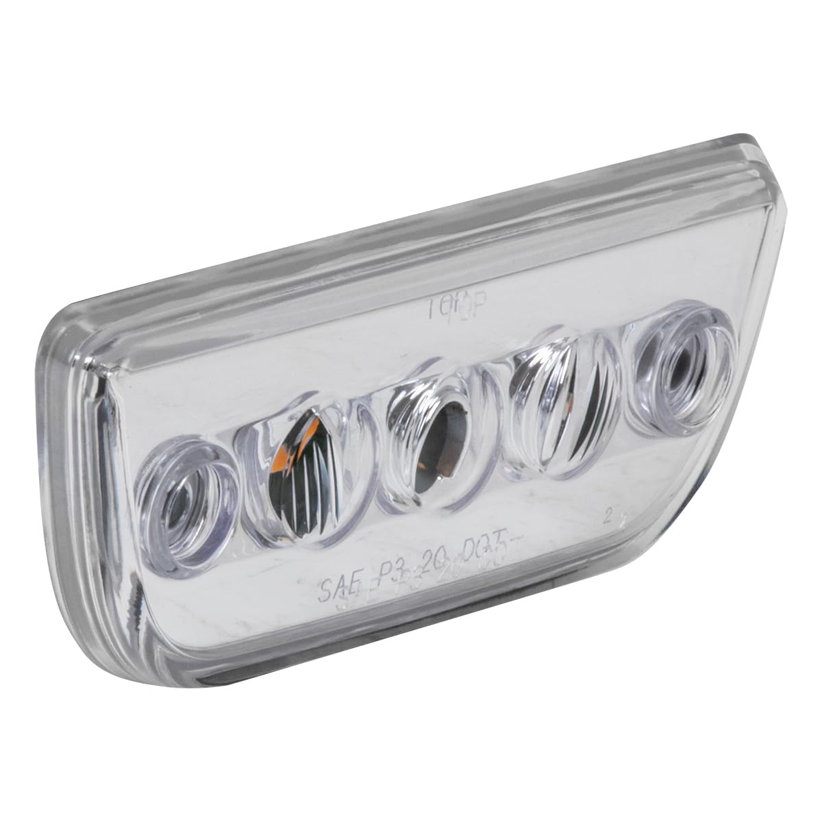 LUCIDITY Luz Posición Mica Transparente 12V 3 LEDs Zepelín para Kenworth T680/T880/W990, P54-1283-500