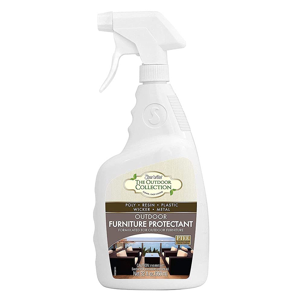 Star brite 59032 - Spray protector para muebles de patio y exteriores, 32 onzas, renovar y restaurar el color, evita la decoloración y agrietamiento por rayos UV