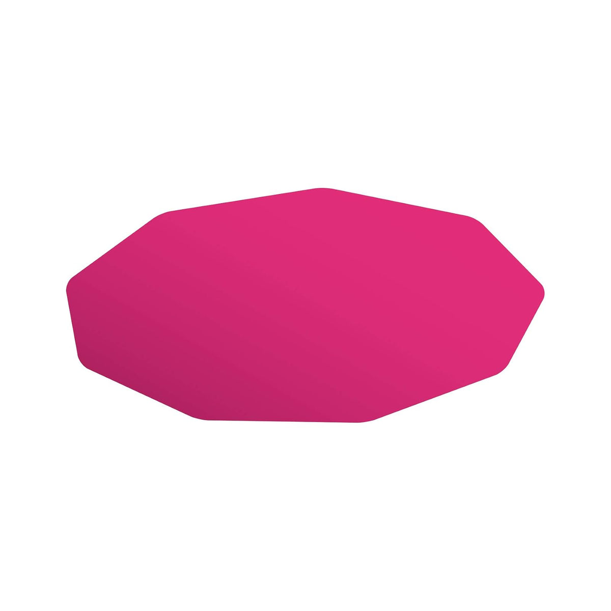 Cleartex 38" x 39" Ultimat Chair Mat for Low/Medium Pile Carpets up to 1/2", Pink