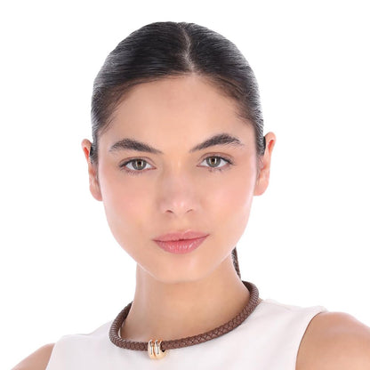 Nine West Collar Dorado Sencillo para Mujer
