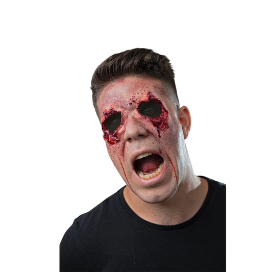Gouged Eyes, Aplicación de Látex de Herida Falsa Ojos Arrancados, Maquillaje Sangriento Falso para Disfraz de Halloween y Fiestas de Disfraces