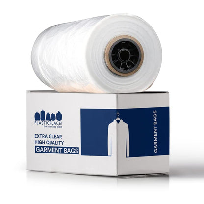 Plasticplace - Bolsa de plástico para Pantalones de Limpieza en seco de 0,65 Mil de 21 x 7 x 30 Pulgadas, Transparente, 577 Unidades