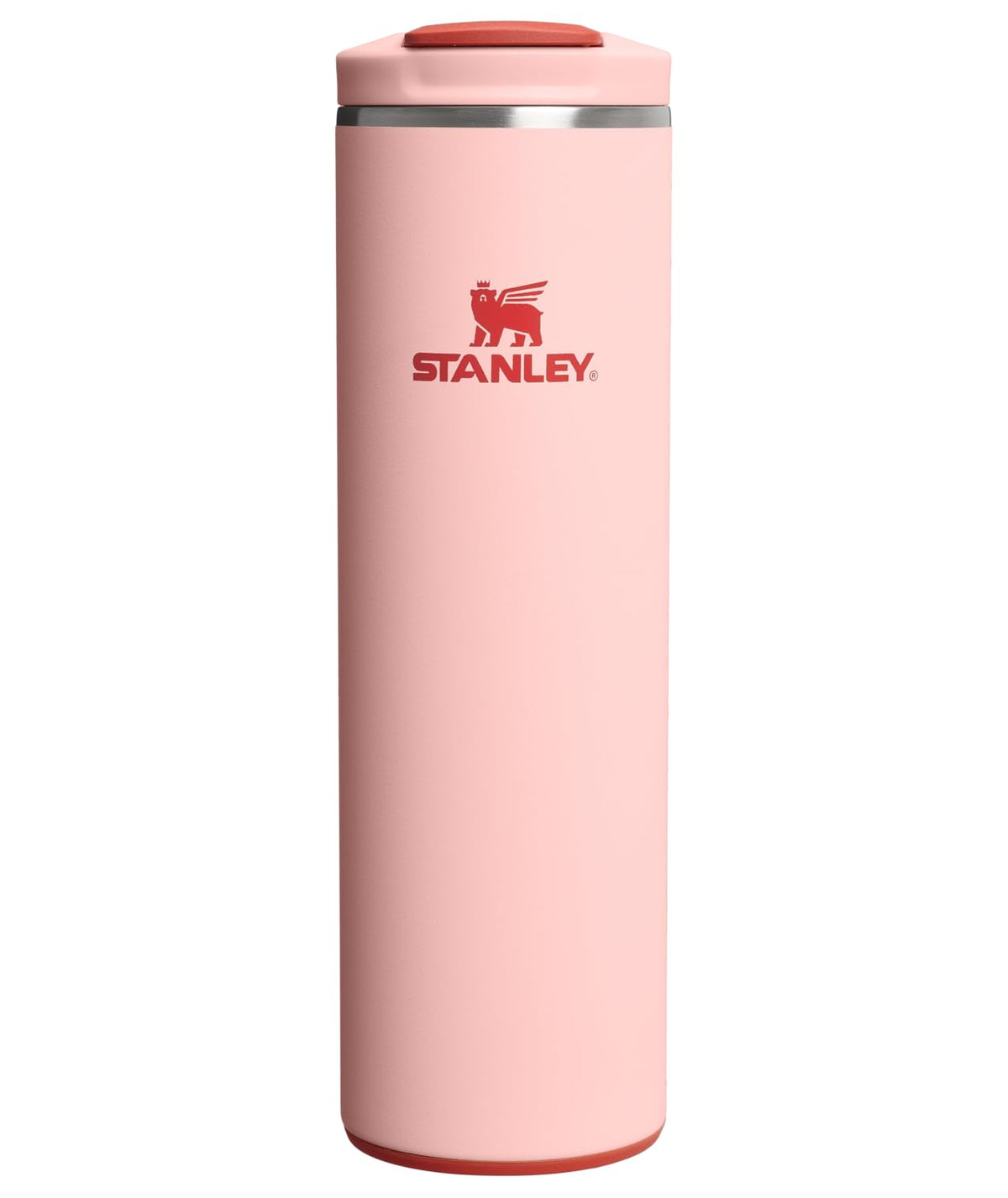 STANLEY Transit - Taza de Viaje Térmica de Acero Inoxidable, a Prueba de Fugas, Sin BPA - Rosa melocotón - 16 Ounces
