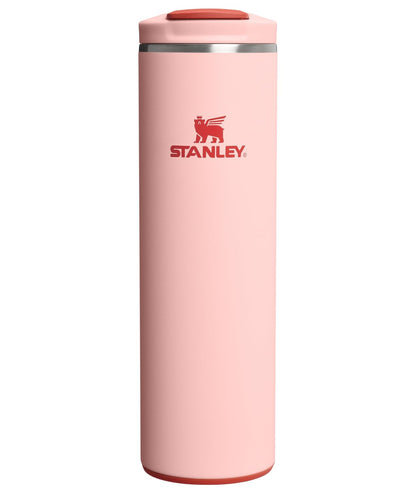 STANLEY Transit - Taza de Viaje Térmica de Acero Inoxidable, a Prueba de Fugas, Sin BPA - Rosa melocotón - 16 Ounces