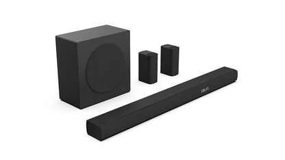 Hisense Barra de Sonido HS5100, 540W de Potencia Total de Salida,subwoofer inalámbrico,Altavoces envolventes Traseros