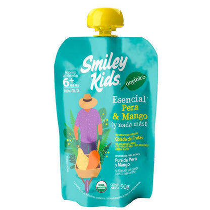 Papilla Orgánica Smiley Kids Mix Mango 18x90g