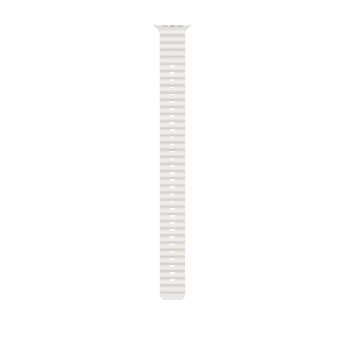 Apple Extensión para Correa Ocean de Apple Watch 49 mm - Extensión blanca - Unitalla - para muñecas de 130 a 250 mm Blanca