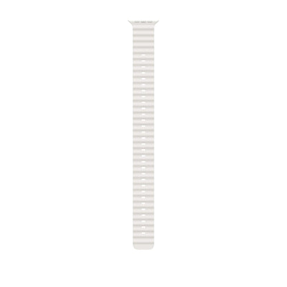 Apple Extensión para Correa Ocean de Apple Watch 49 mm - Extensión blanca - Unitalla - para muñecas de 130 a 250 mm Blanca
