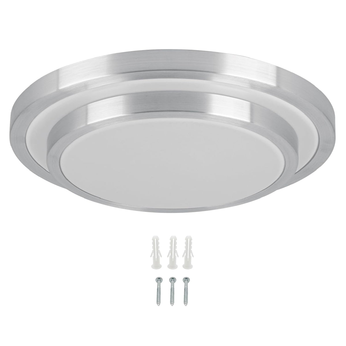 Volteck Basic Luminario Decorativo LED Plafón Metálico - 18 W