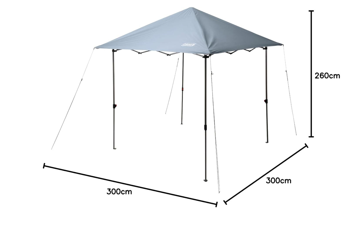Coleman® Carpa Oasis, con Pared Lateral Adjunta, Refugio Portátil de 10x10 pies, con Montaje y Desmontaje con un Solo Toque