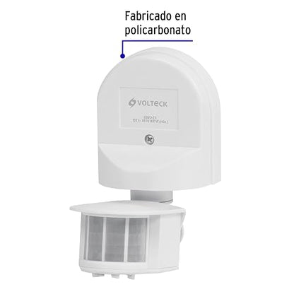 Volteck SEMO-EX, Sensor de movimiento para exterior, línea Classic, Volteck