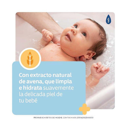 Johnson'S, Jabón Líquido Para Bebé Avena 400 Ml
