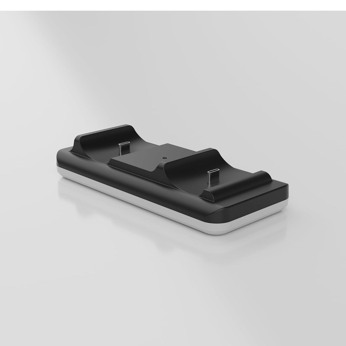 ATOM GAMES Base de Carga Dual para PS5 - Power Stand - Blanco