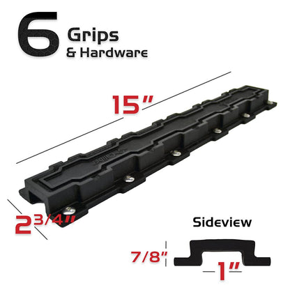 Caliber 13200 Grips - Paquete de 6