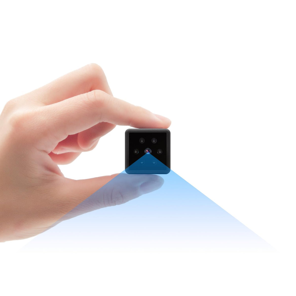 Hertekdo - Mini Cámara, Mini Camara 1080P HD Cámara de Seguridad con Visión Nocturna Detección de Movimiento Grabación en Bucle Mini Camara para Interiores o Exteriores Admite Tarjeta Micro SD 128GB