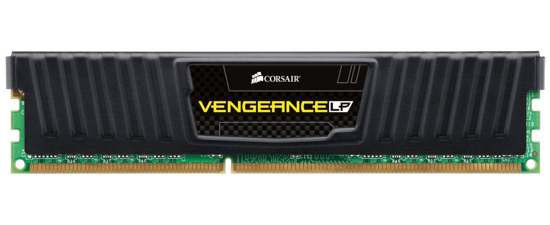 Corsair CML16GX3M2A1600C9 Desktop Memory Vengeance, 16GB (2 x 8GB) DDR3, hasta 1600MHz, CL9 - Negro