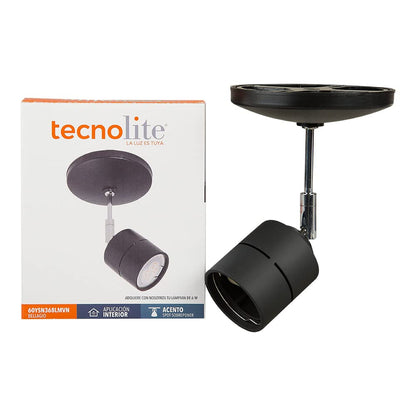 Tecnolite Lámpara Spot de Sobreponer Dirigible Potencia Máx. 50 W, Base GU10, Foco GU10 no incluido