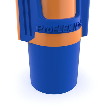 Ideal Twister ProFLEX Mini Conector de Alambre 30-343 | Naranja/Azul, Caja de 100, 22 a 12 AWG, Comfort SureGrip, Falda Flexible