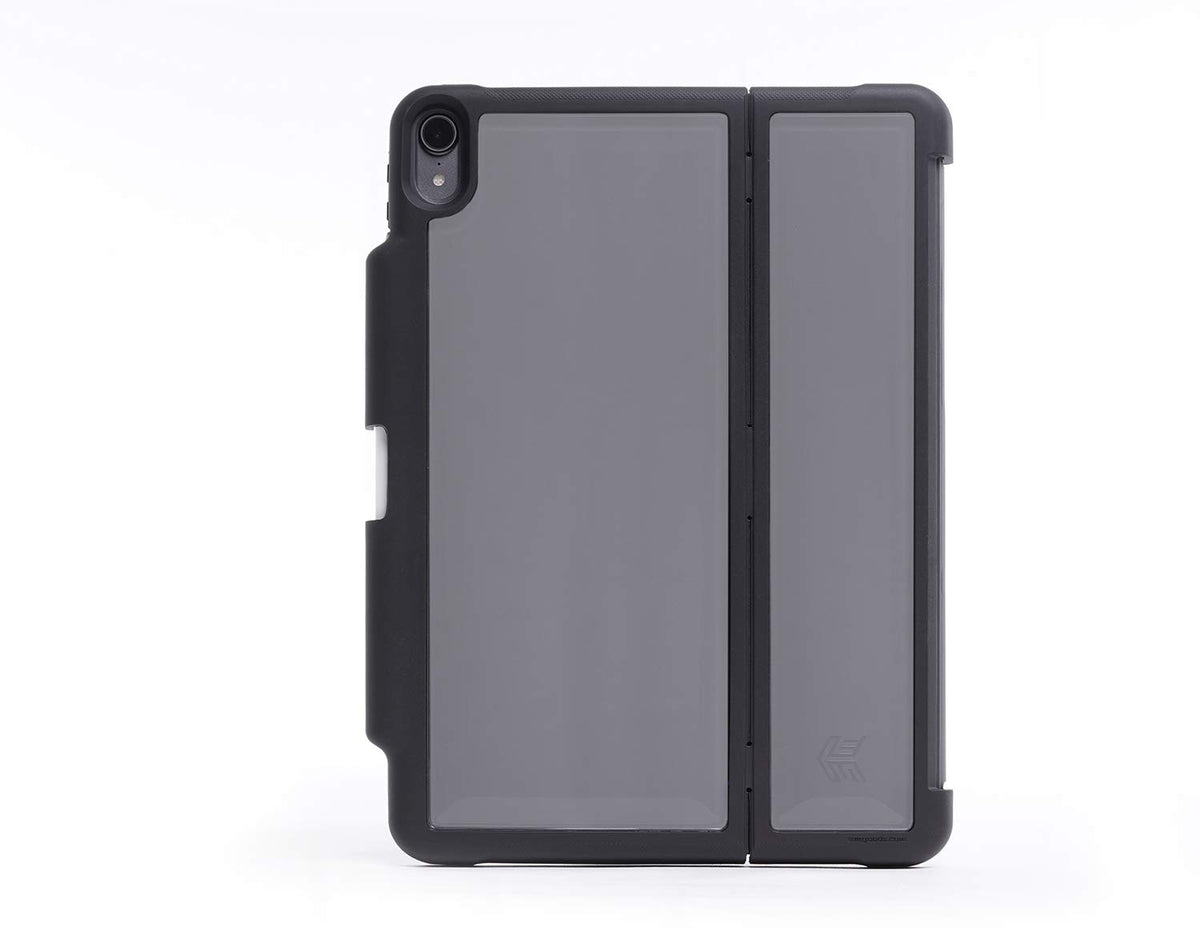 STM Dux Shell Magic Folio para iPad Air (5ª/4ª generación) y iPad Pro de 11 Pulgadas (4ª/3ª/2ª/1ª generación) – Funda Ultra Protectora con Almacenamiento de Apple Pencil – Negro