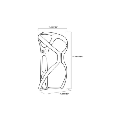 Blackburn Porta Anfora Cinch Carbon Carbono Negro 7068169