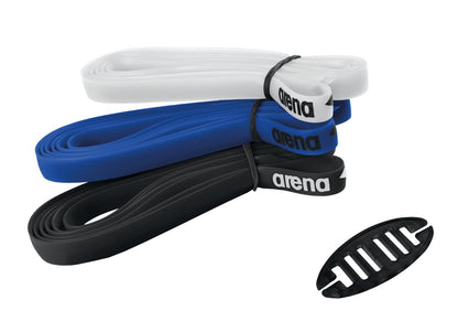 ARENA Cobra Series - Kit de correa de silicona para anteojos de natación, multicolor