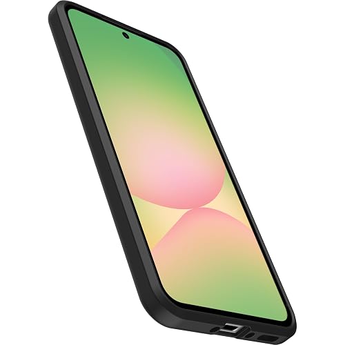 OtterBox - Funda para Samsung Galaxy A56 5G React Series, Color Negro, Ultrafina, amigable con el Bolsillo, Bordes elevados Que protegen la cámara y la visualización, Compatible con Carga inalámbrica