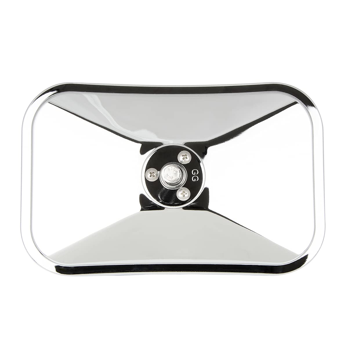 GG Grand General 33086 - Espejo plano rectangular de acero inoxidable de 5-1/2 x 8-1/2 pulgadas