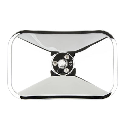 GG Grand General 33086 - Espejo plano rectangular de acero inoxidable de 5-1/2 x 8-1/2 pulgadas